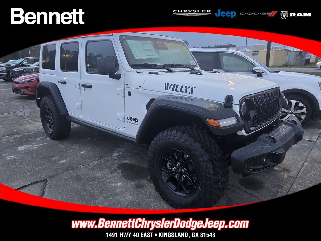 New 2026 Jeep Wrangler 4-DOOR WILLYS Sport Utility