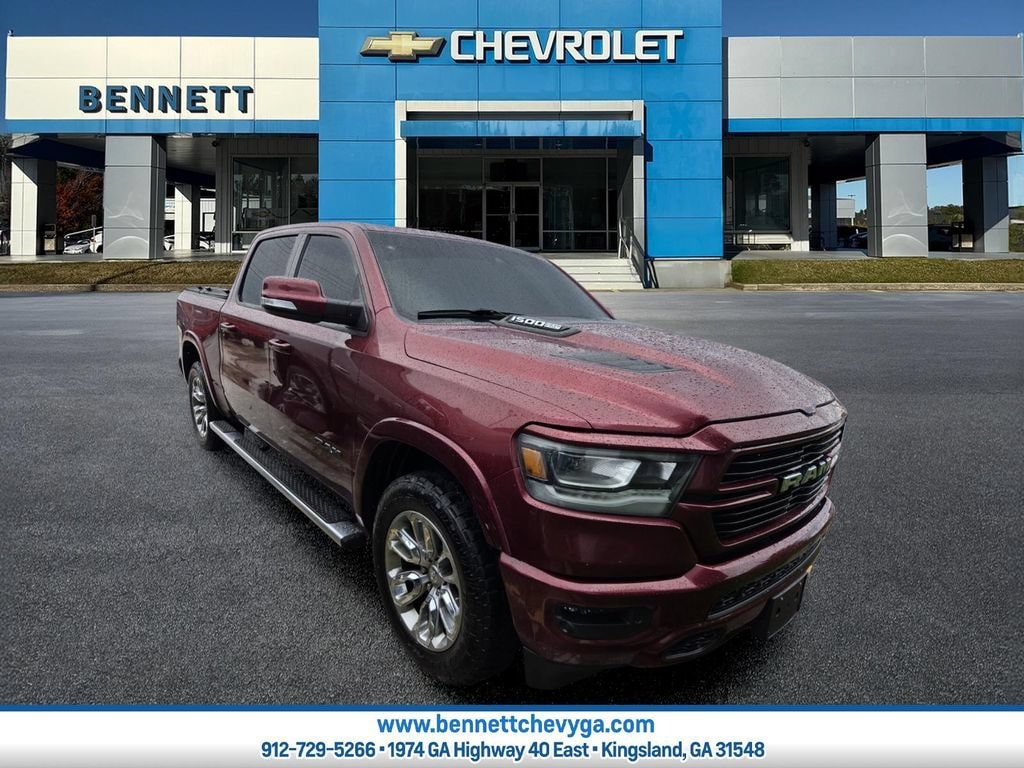 Used 2022 Ram 1500 Laramie Crew Cab 4x4 57 Box Truck