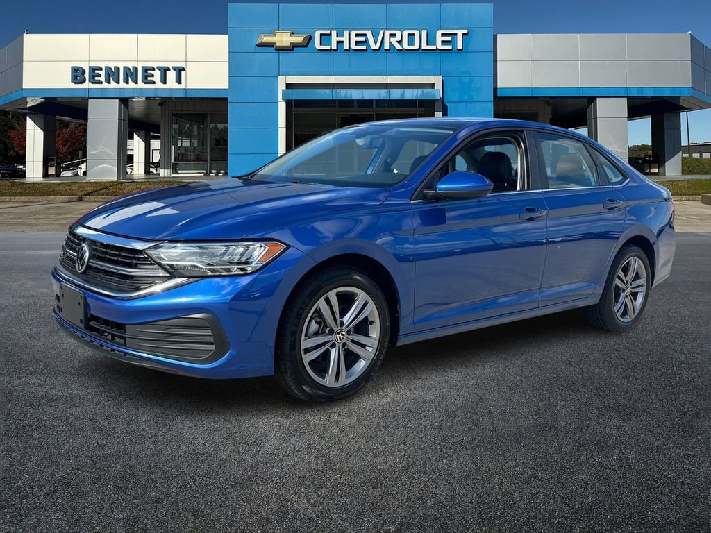 Used 2022 Volkswagen Jetta SE with VIN 3VW7M7BU8NM004858 for sale in Kingsland, GA