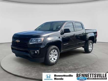 Featured Used 2022 Chevrolet Colorado LT CREW CAB SHORT BED TRUCK for sale in Bennettsville, SC