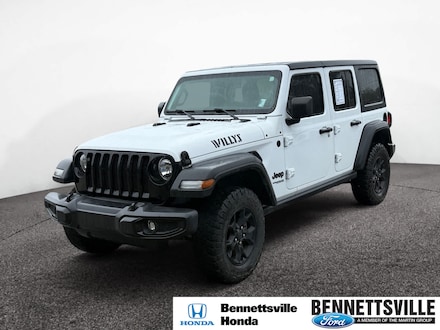 Featured Used 2022 Jeep Wrangler Unlimited Sport SUV for sale in Bennettsville, SC
