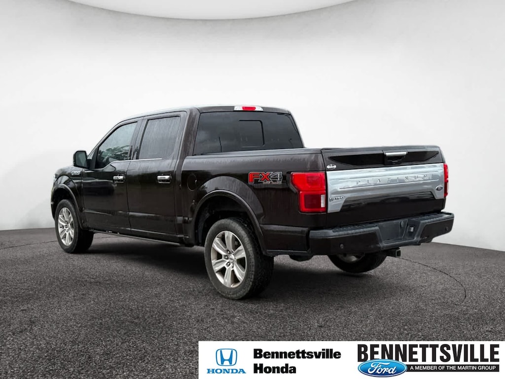 Used 2018 Ford F-150 Platinum 4WD Supercrew 5.5 Box 4WD SuperCrew 5.5 Box