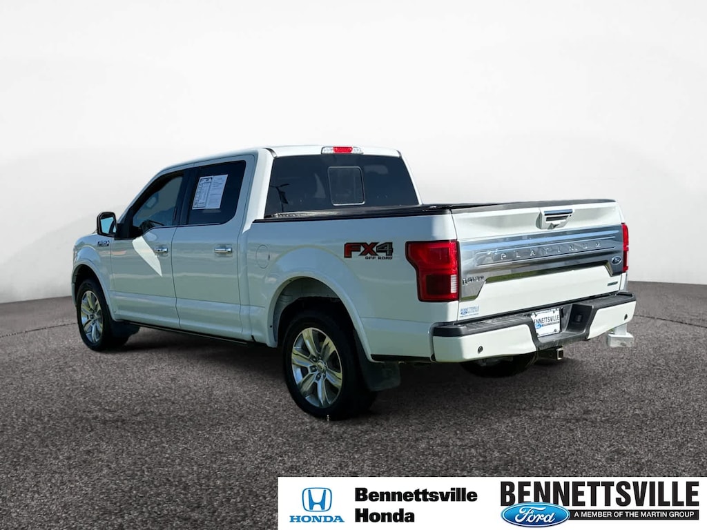 Used 2020 Ford F-150 Platinum 4WD Supercrew 5.5 Box 4WD SuperCrew 5.5 Box