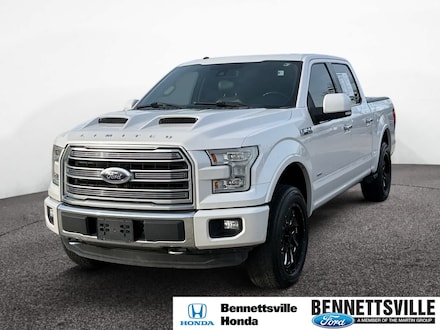 Used 2017 Ford F-150 Limited 4WD Supercrew 5.5 Box 4WD SuperCrew 5.5 Box Bennettsville