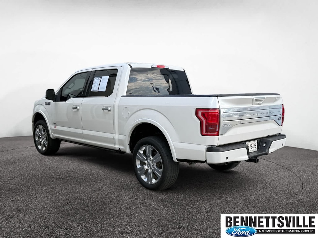 Used 2017 Ford F-150 Limited 4WD Supercrew 5.5 Box 4WD SuperCrew 5.5 Box