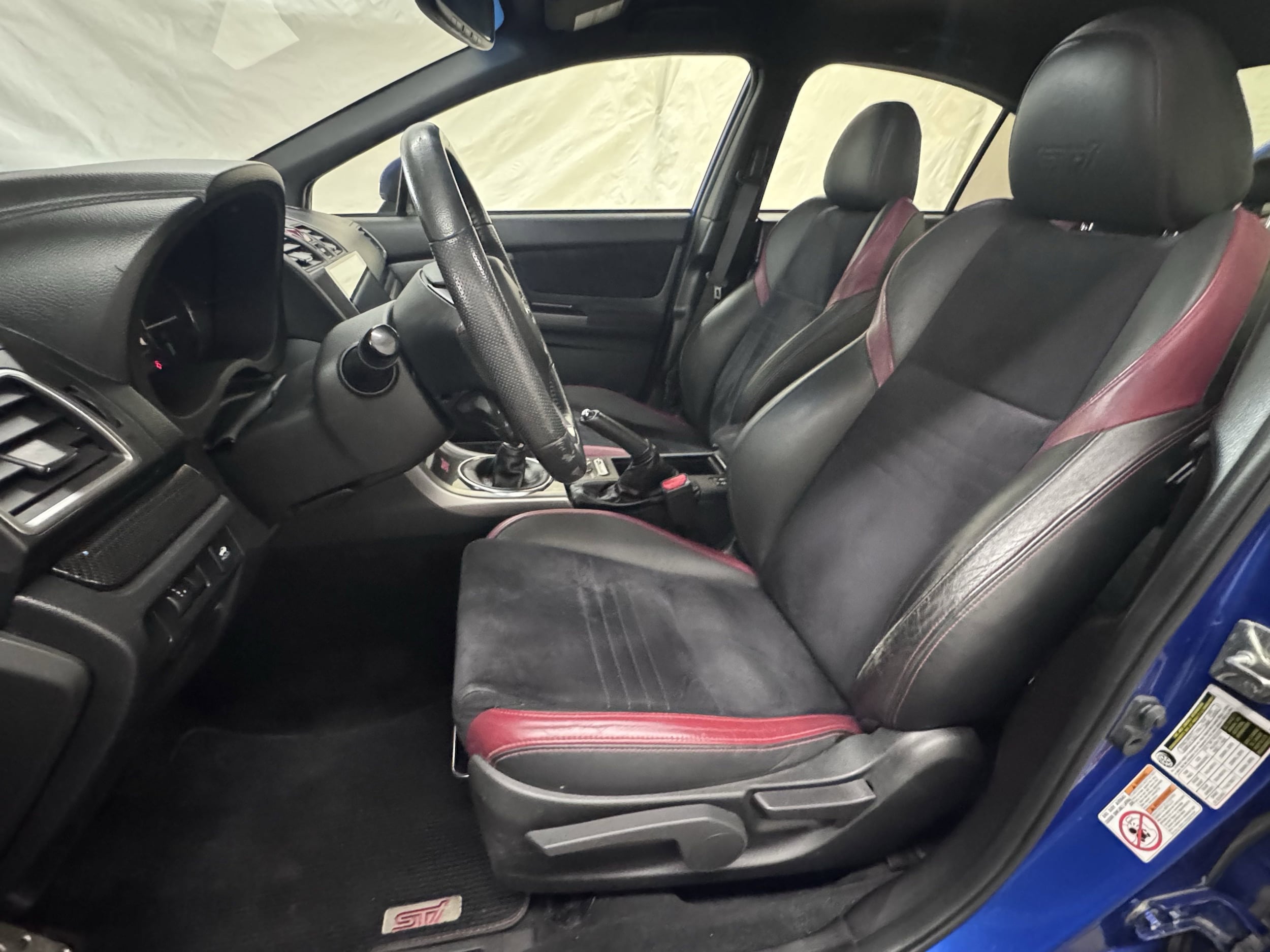 Used 2015 Subaru WRX STI Base with VIN JF1VA2L68F9819735 for sale in Franklin, NH