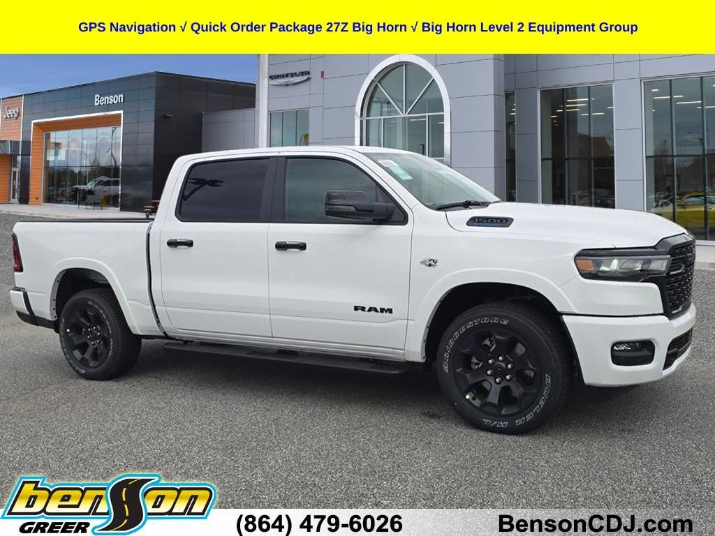 New 2026 Ram 1500 BIG HORN CREW CAB 4X4 5'7 BOX Pickup