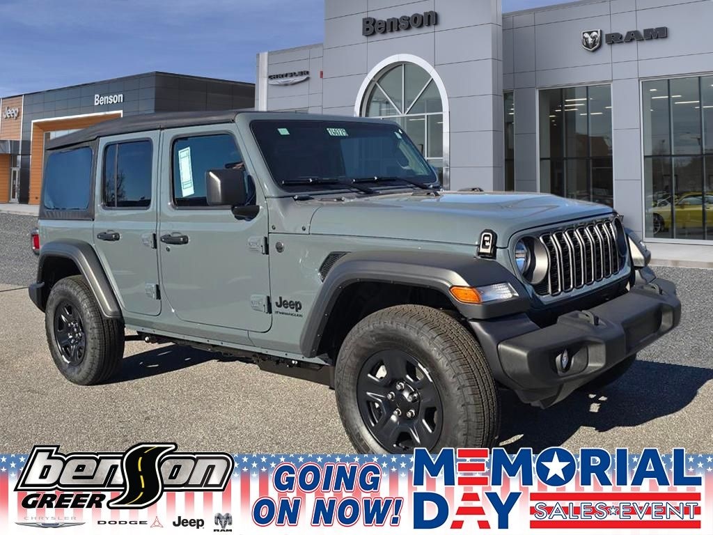 New 2026 Jeep Wrangler 4-DOOR SPORT Sport Utility