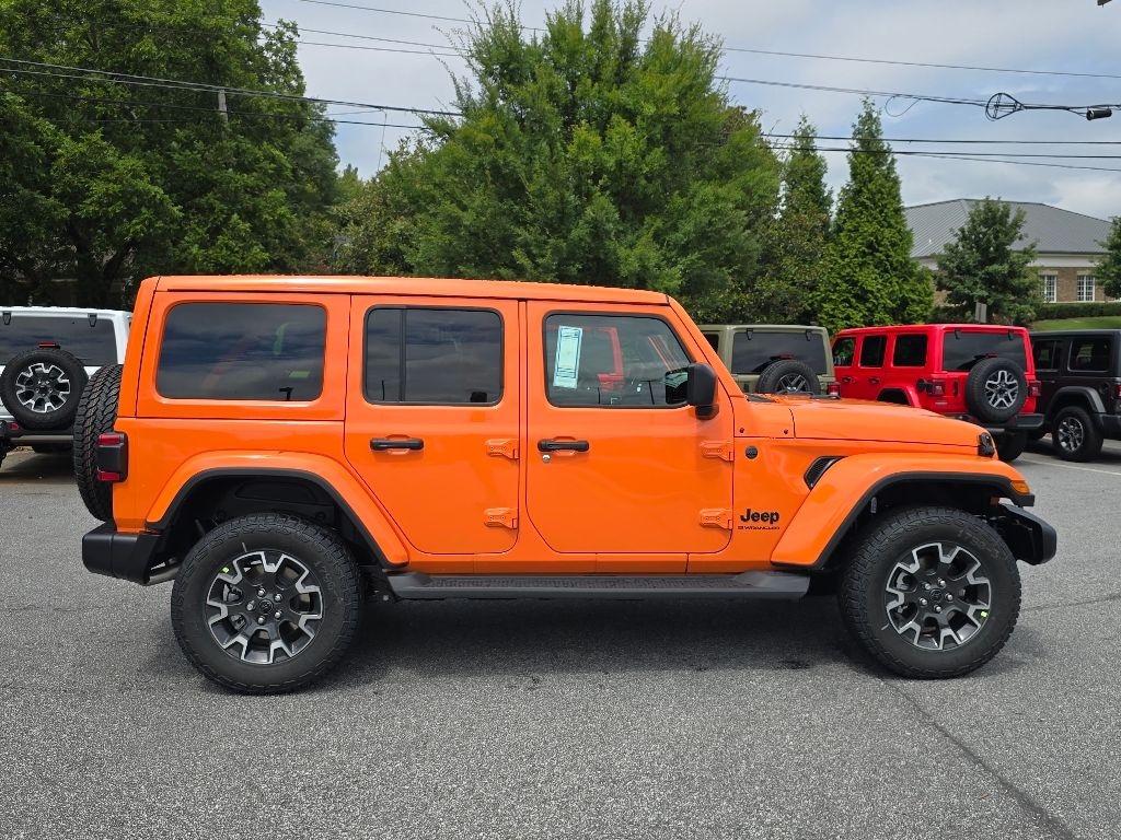 New 2025 Jeep Wrangler 4-DOOR SAHARA Sport Utility