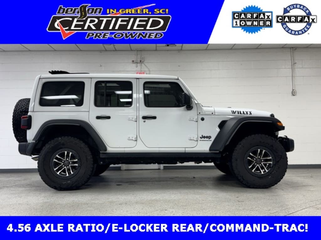 Used 2024 Jeep Wrangler Willys Sport Utility