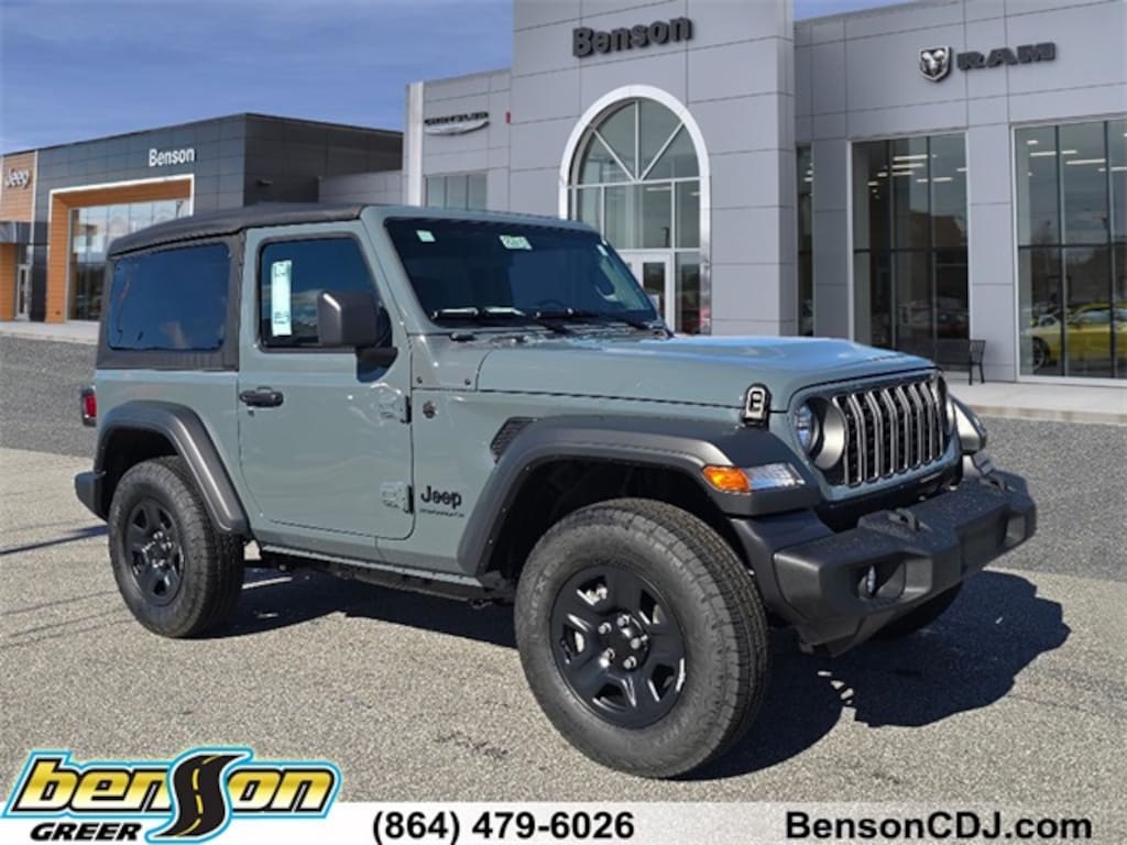 New 2026 Jeep Wrangler 2-DOOR SPORT Sport Utility