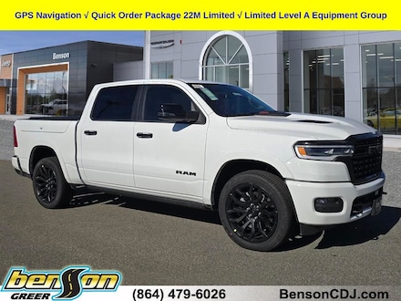 2026 Ram 1500 LIMITED CREW CAB 4X4 5'7 BOX Pickup