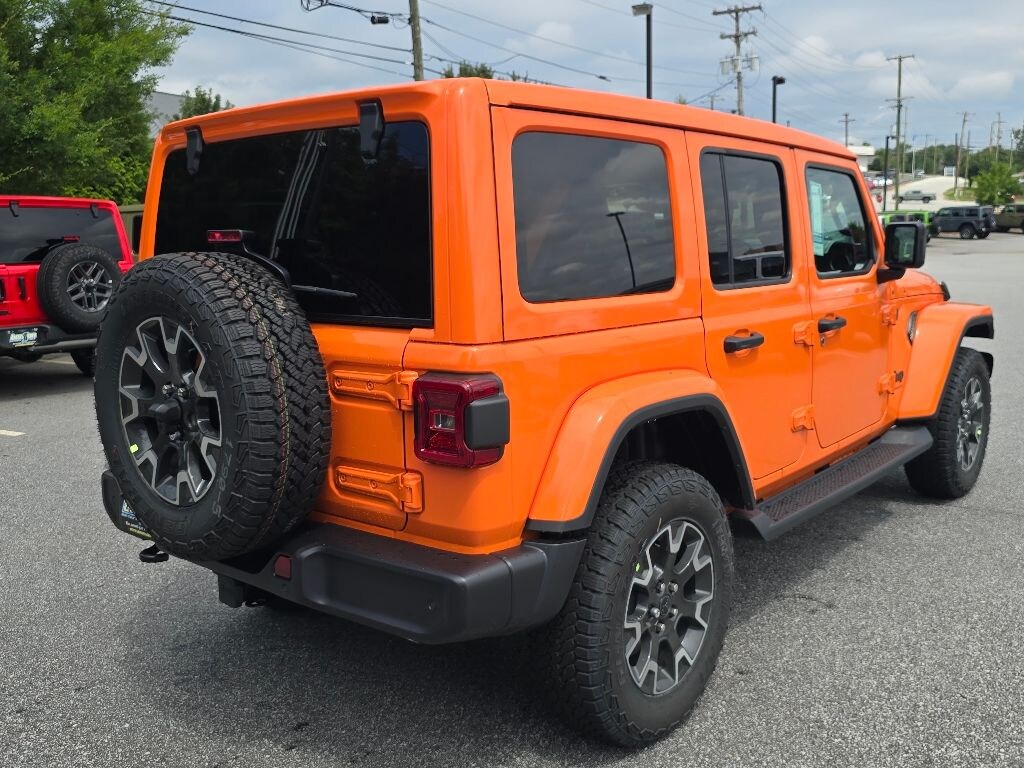 New 2025 Jeep Wrangler 4-DOOR SAHARA Sport Utility