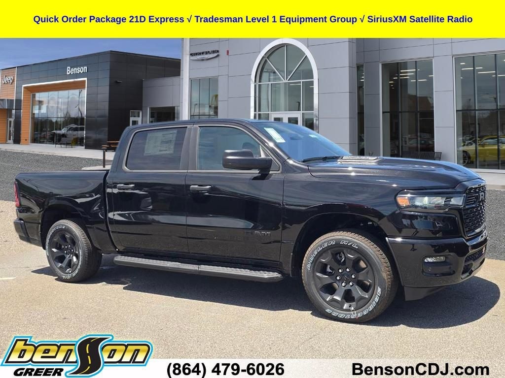 New 2026 Ram 1500 EXPRESS CREW CAB 4X4 5'7 BOX Pickup