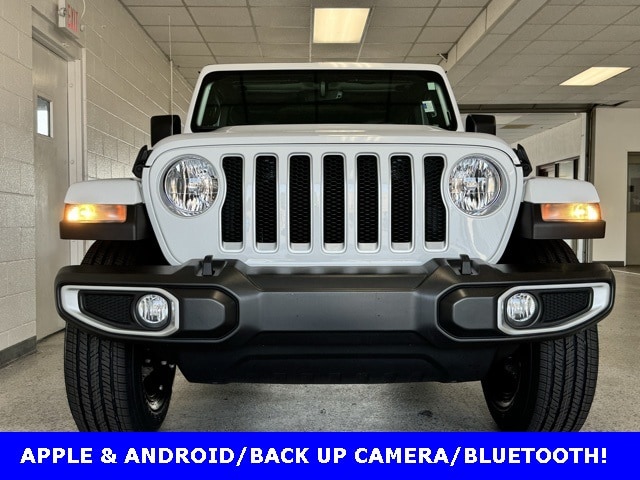 Certified 2021 Jeep Wrangler Unlimited Sahara with VIN 1C4HJXEG8MW809599 for sale in Greer, SC