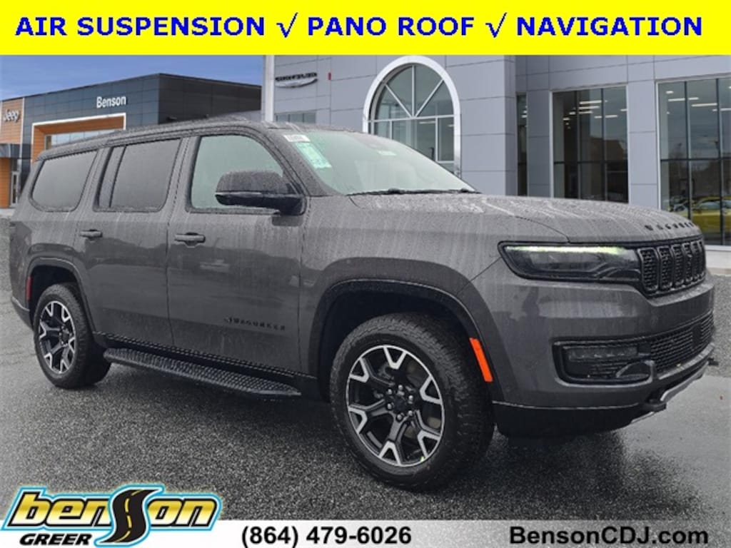 New 2025 Jeep Wagoneer OVERLAND 4X4 Sport Utility