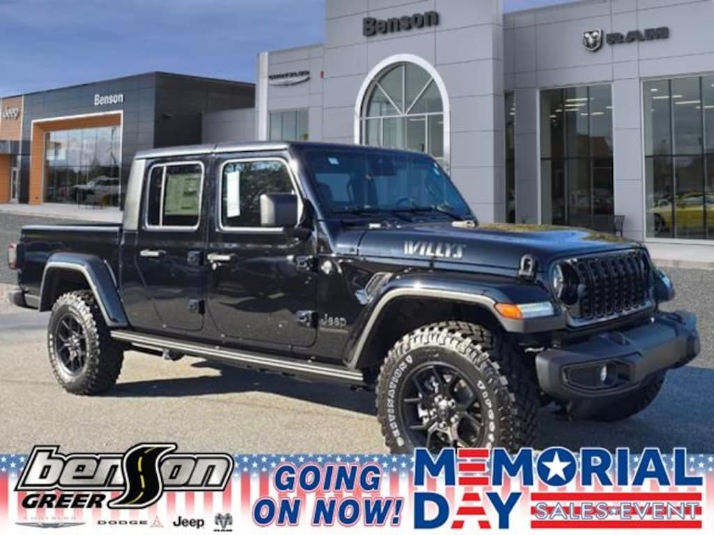 New 2026 Jeep Gladiator WILLYS 4X4 Pickup