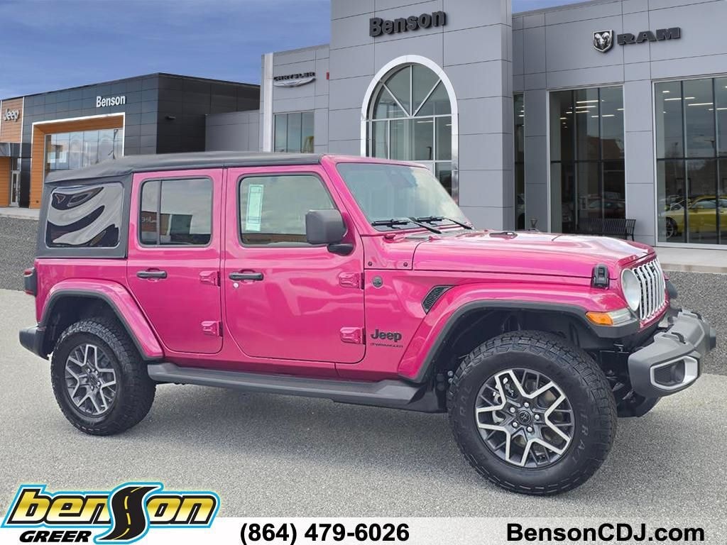 New 2026 Jeep Wrangler 4-DOOR SAHARA Sport Utility
