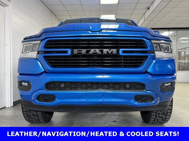 Certified 2021 RAM Ram 1500 Pickup Laramie with VIN 1C6SRFJT9MN809667 for sale in Greer, SC