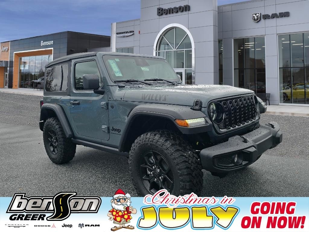 New 2026 Jeep Wrangler 2-DOOR WILLYS Sport Utility