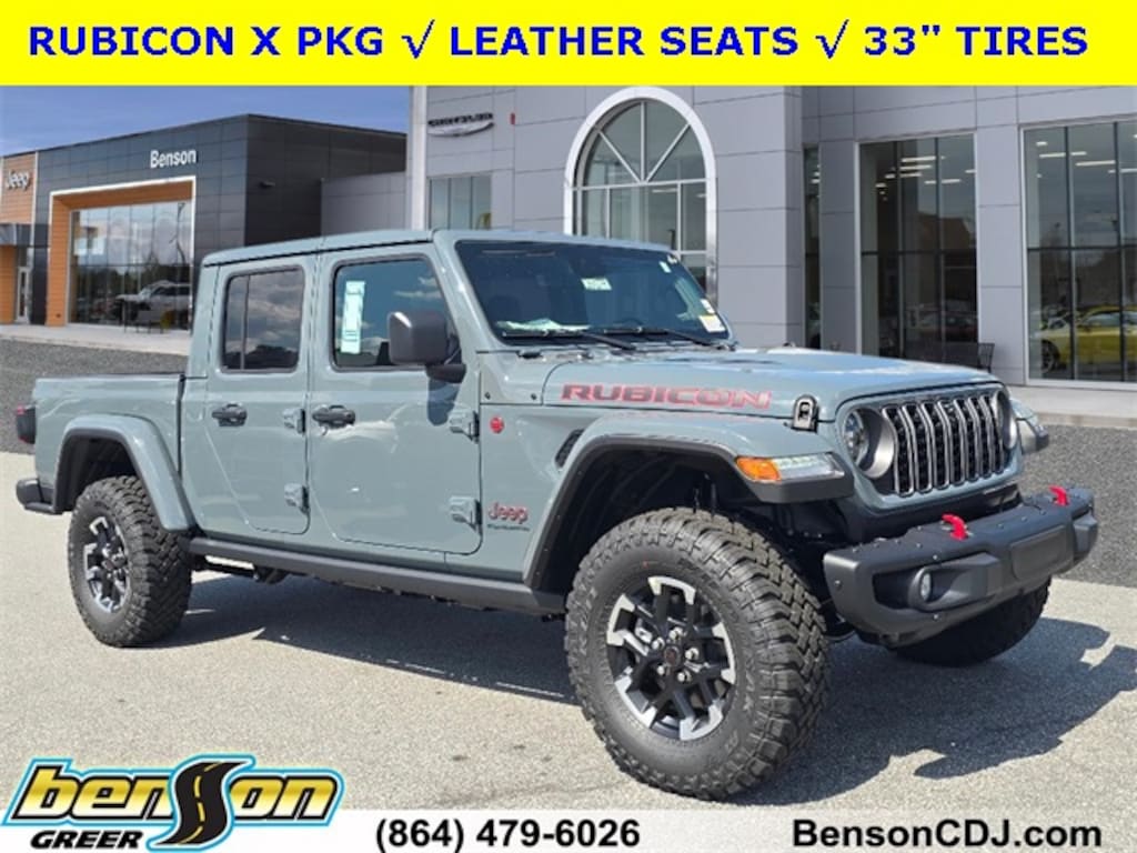New 2025 Jeep Gladiator RUBICON X 4X4 Pickup