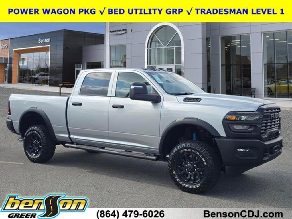New 2026 Ram 2500 TRADESMAN CREW CAB 4X4 6'4 BOX Pickup