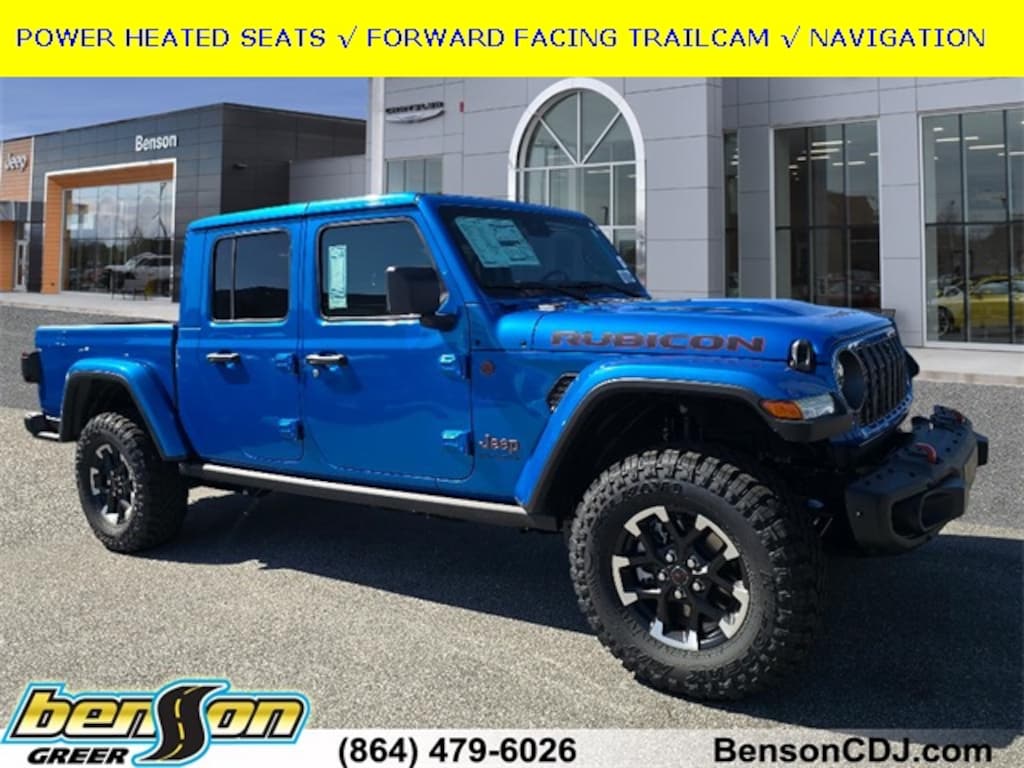 New 2025 Jeep Gladiator RUBICON X 4X4 Pickup