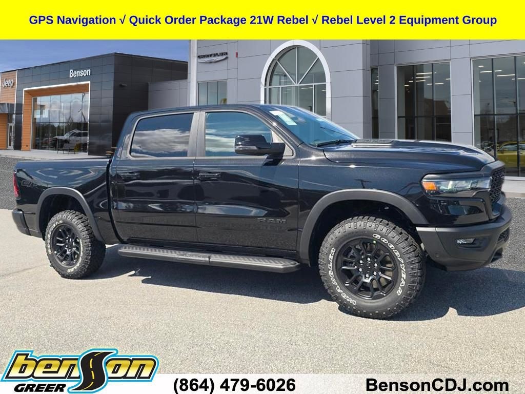New 2027 Ram 1500 REBEL CREW CAB 4X4 5'7 BOX Pickup