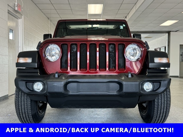 Certified 2021 Jeep Wrangler Unlimited Sport S with VIN 1C4HJXDG0MW632001 for sale in Greer, SC