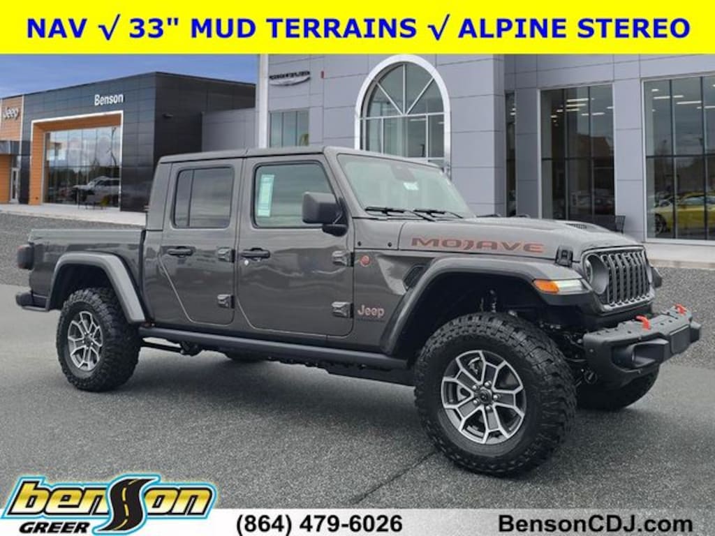 New 2026 Jeep Gladiator MOJAVE X 4X4 Pickup