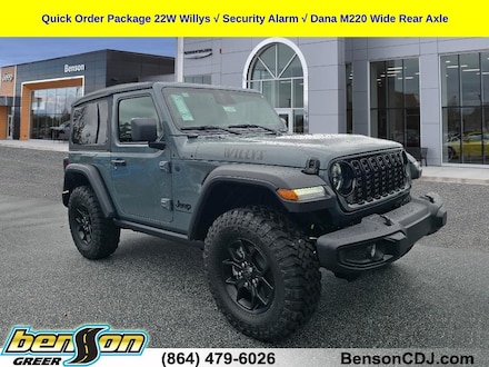 2026 Jeep Wrangler 2-DOOR WILLYS Sport Utility