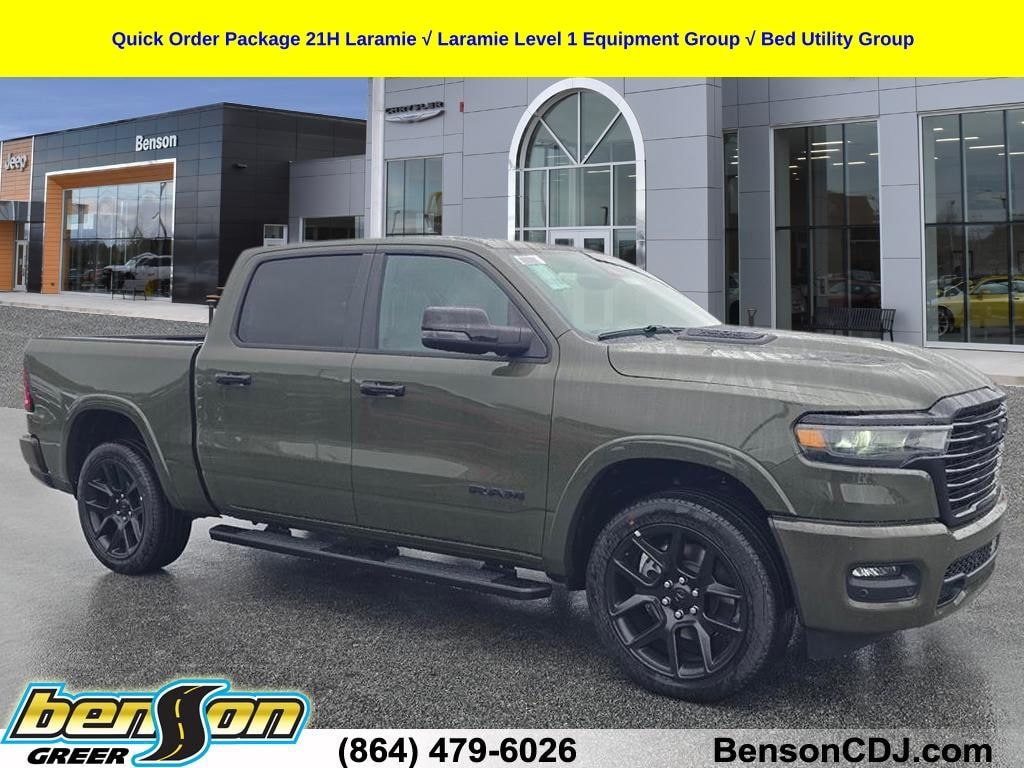 New 2026 Ram 1500 LARAMIE CREW CAB 4X4 5'7 BOX Pickup