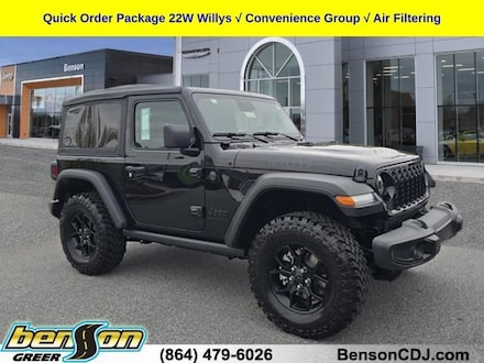 2026 Jeep Wrangler 2-DOOR WILLYS Sport Utility