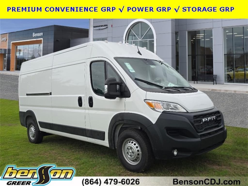 New 2025 Ram ProMaster PROMASTER 2500 TRADESMAN CARGO VAN HIGH ROOF 159' Cargo Van