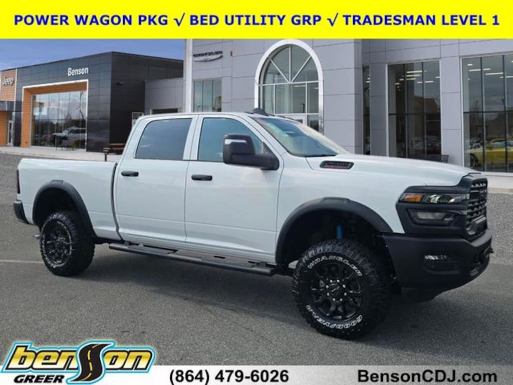 New 2026 Ram 2500 TRADESMAN CREW CAB 4X4 6'4 BOX Pickup