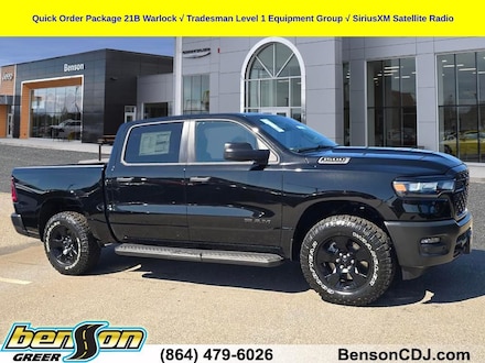 2026 Ram 1500 WARLOCK CREW CAB 4X4 5'7 BOX Pickup