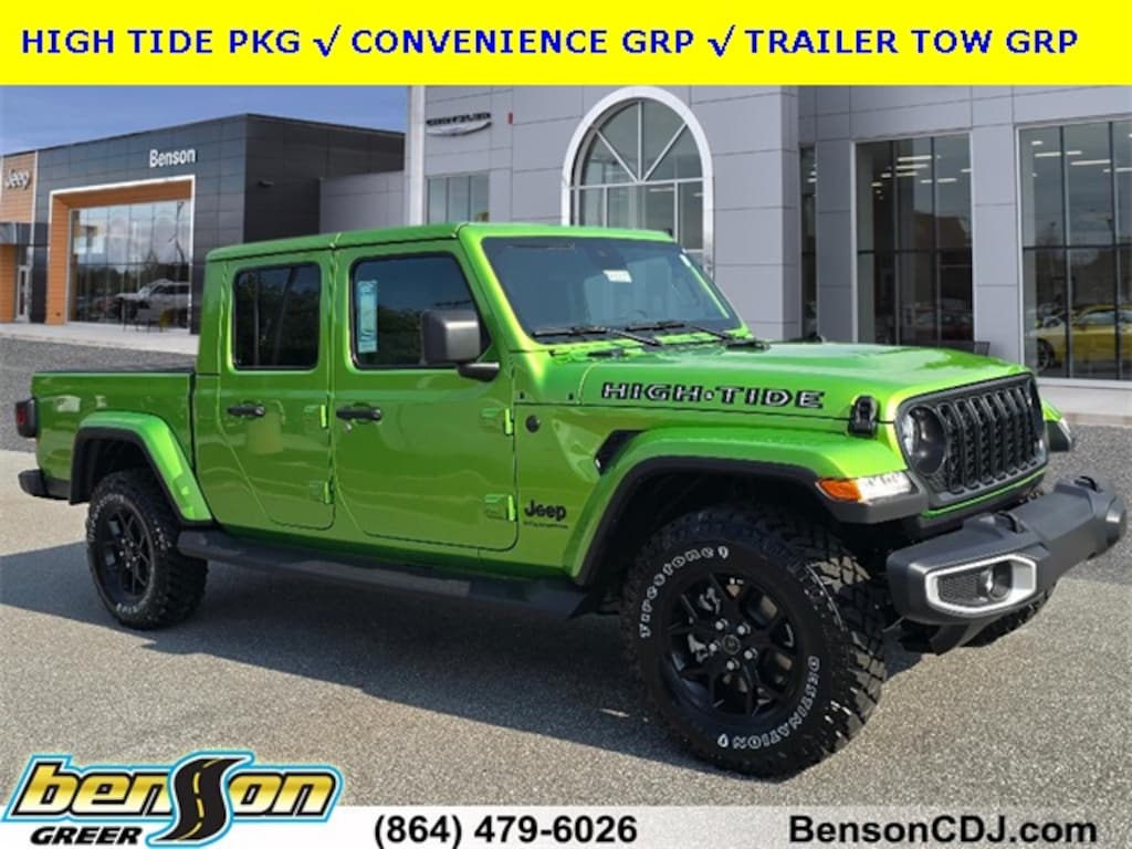 New 2025 Jeep Gladiator HIGH TIDE 4X4 Pickup