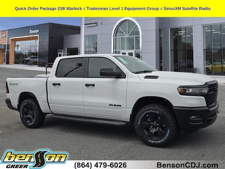 2026 Ram 1500 WARLOCK CREW CAB 4X4 5'7 BOX Pickup