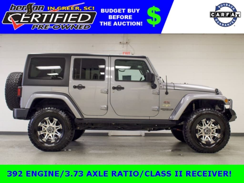 Used 2015 Jeep Wrangler Unlimited Sahara Sport Utility