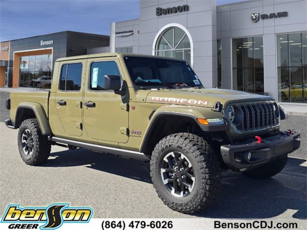 New 2026 Jeep Gladiator RUBICON X 4X4 Pickup