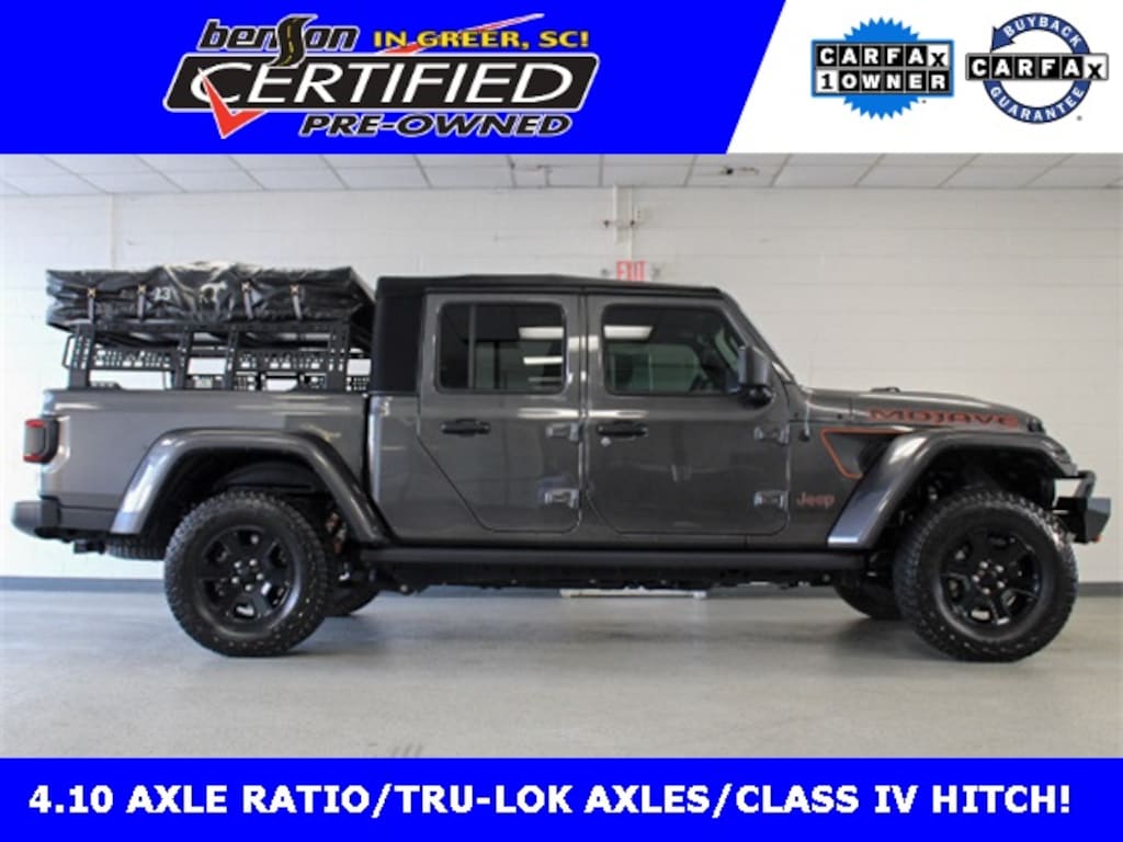 Certified 2023 Jeep Gladiator Mojave Crew Cab