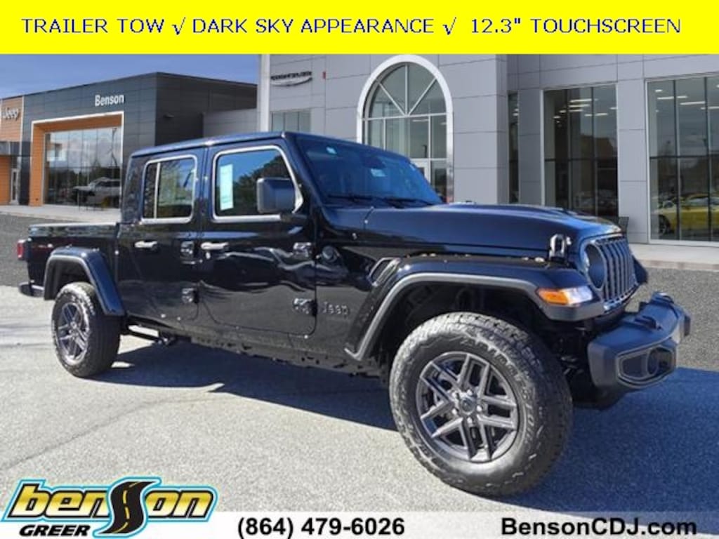 New 2026 Jeep Gladiator SPORT S 4X4 Pickup