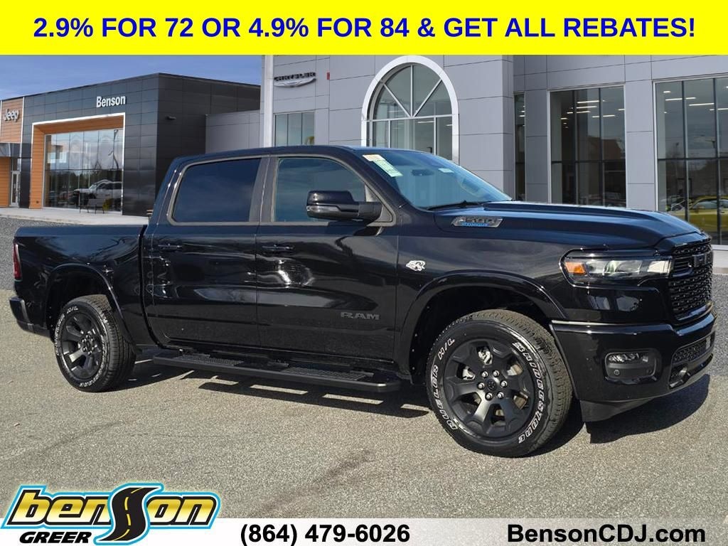 New 2026 Ram 1500 BIG HORN CREW CAB 4X4 5'7 BOX Pickup