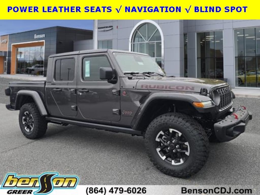 New 2026 Jeep Gladiator RUBICON X 4X4 Pickup