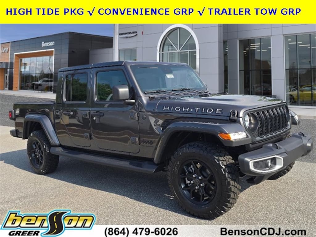 New 2025 Jeep Gladiator HIGH TIDE 4X4 Pickup