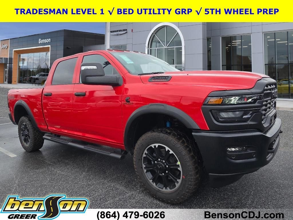 New 2026 Ram 2500 WARLOCK CREW CAB 4X4 6'4 BOX Pickup