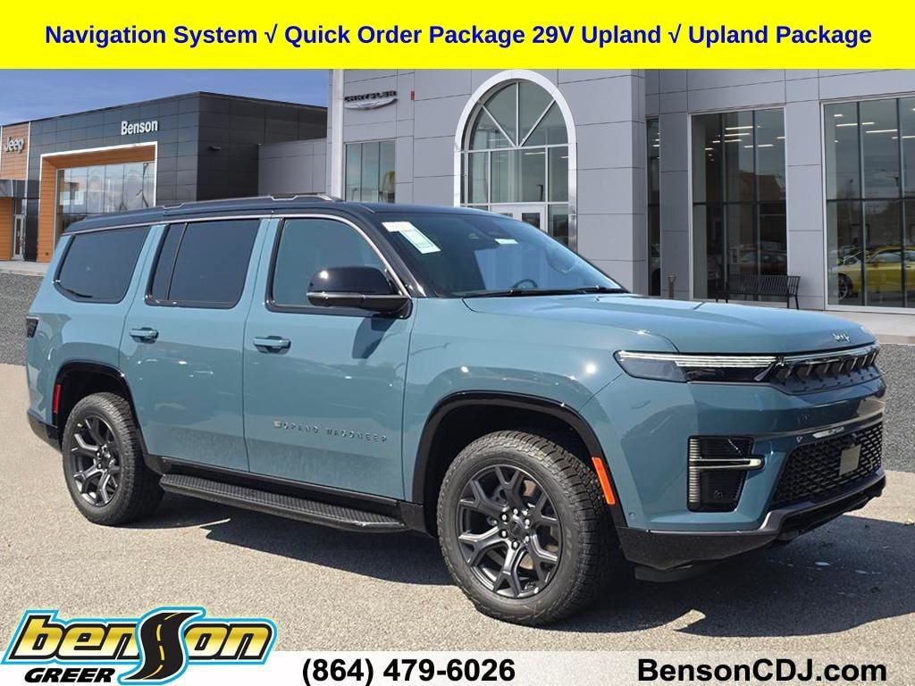 New 2026 Jeep Grand Wagoneer UPLAND 4X4 Sport Utility