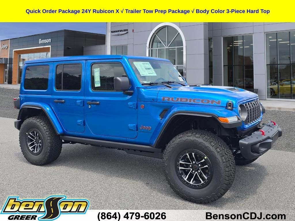 New 2026 Jeep Wrangler 4-DOOR RUBICON X Sport Utility