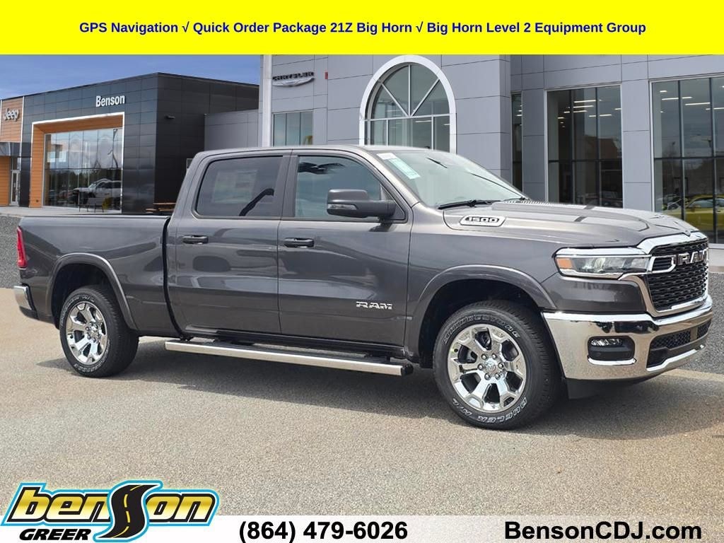 New 2026 Ram 1500 BIG HORN CREW CAB 4X4 6'4 BOX Pickup