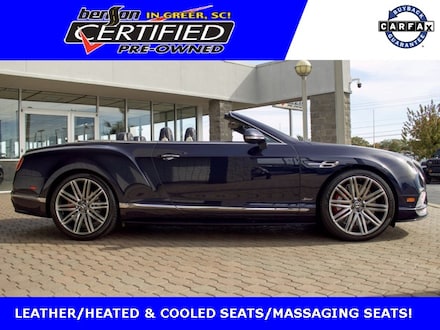2016 Bentley Continental GT Speed Convertible
